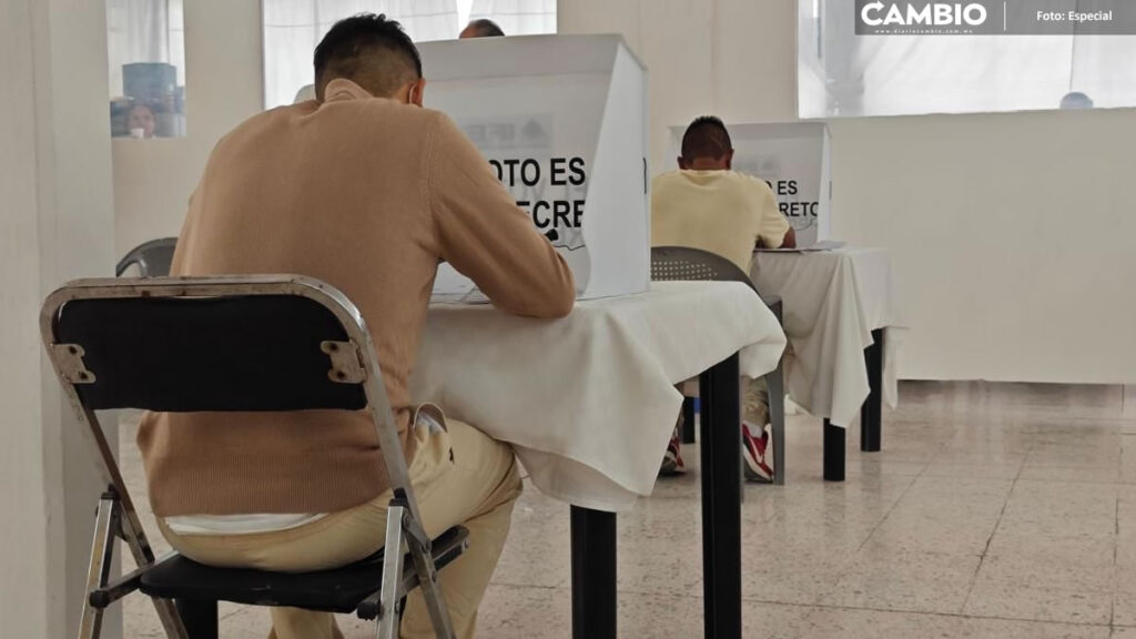 Realiza INE segundo día de Voto Anticipado en el Penal de San Miguel