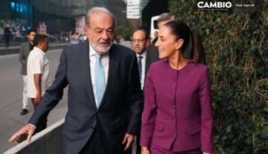 Me dio gusto saludarlo: Sheinbaum tras encuentro con Carlos Slim en el Soumaya