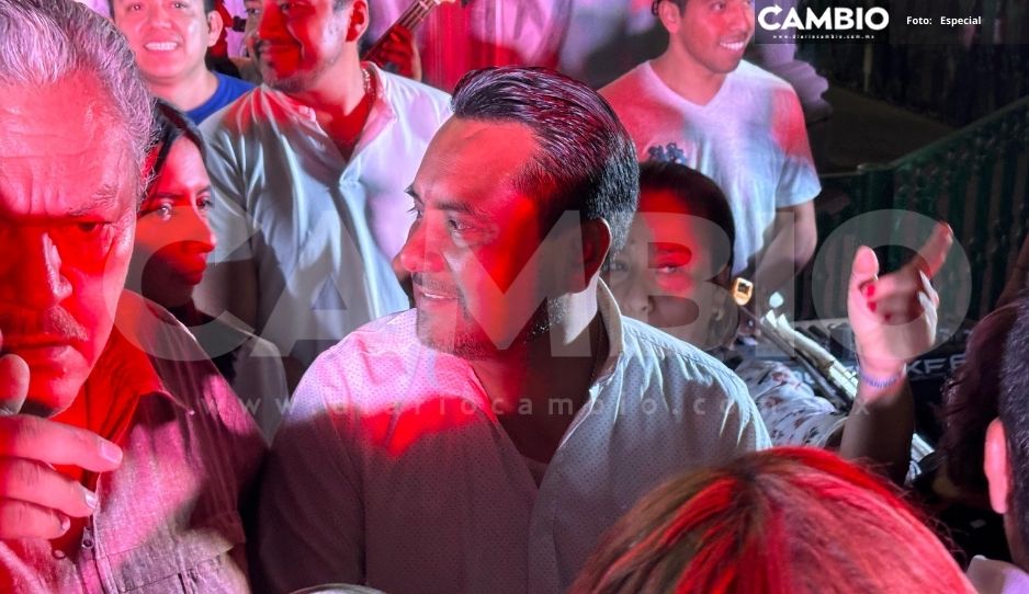 ¡Adiós, Tepole! Barroso celebra triunfo electoral en zócalo de Tehuacán