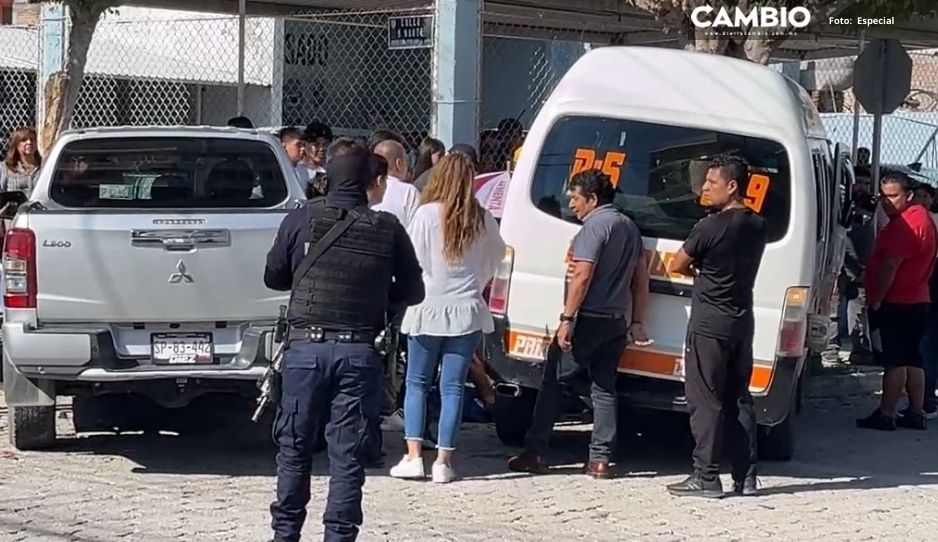Terrible choque entre camioneta y Ruta 5 deja varios pasajeros lesionados en Tehuacán