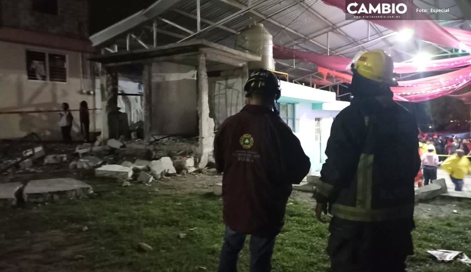 Explota capilla en plena celebración religiosa en Chautla; hay dos heridos