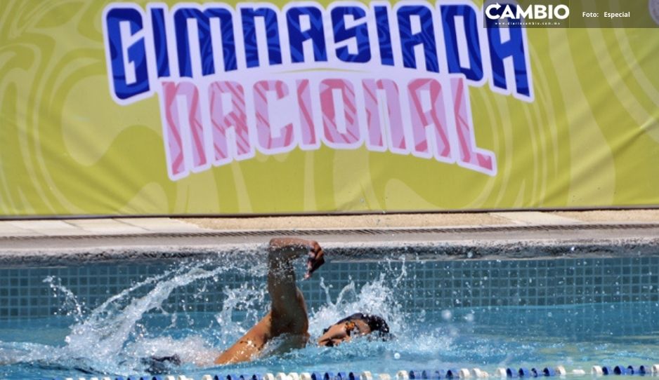 La BUAP es sede de las competencias de natación de la Gimnasiada Nacional 2024