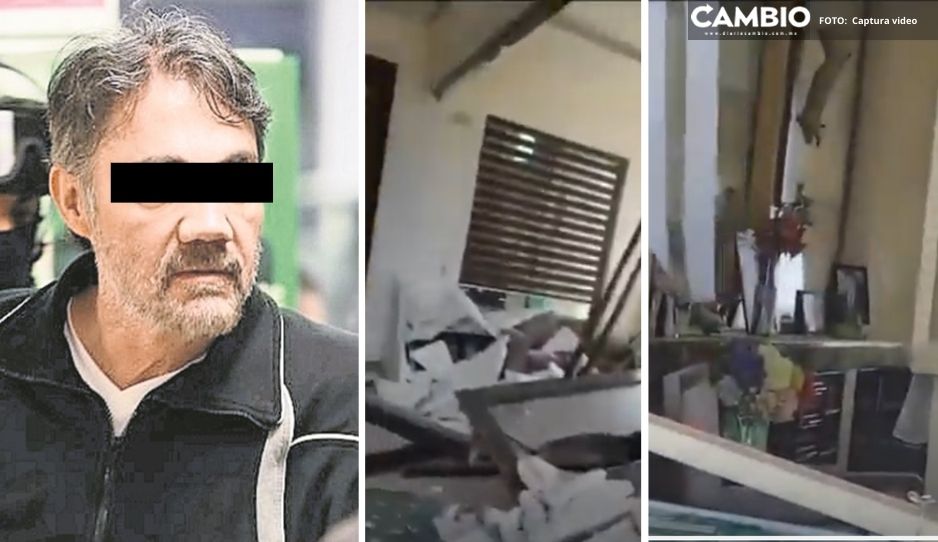 VIDEO: Así vandalizaron la capilla familiar de Dámaso López Núñez “El Licenciado”
