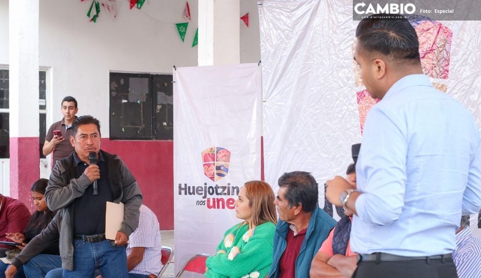 Arrancará Roberto Solís administración con obras de alumbrado y mejora de seguridad en Huejotzingo