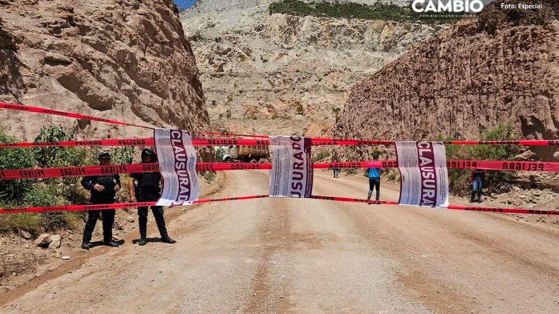 Clausuran instalaciones de la Cementera Cruz Azul en Tecamachalco
