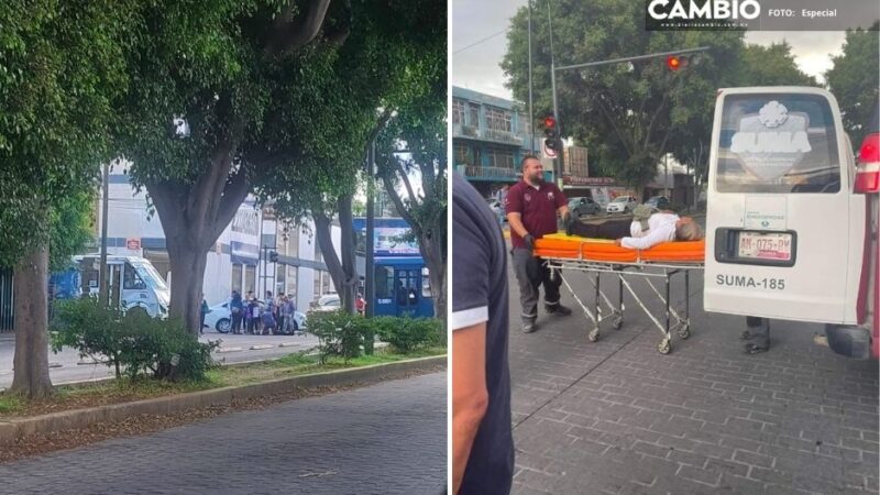 ¡Iba con su nieto! Cafre se lleva de corbata a abuelita en el Paseo Bravo