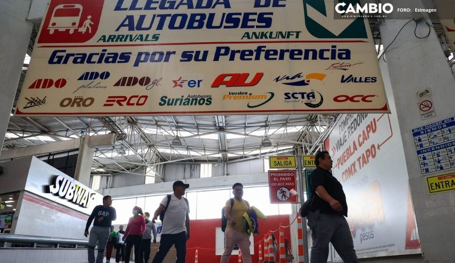 ¡Terminaron las vacaciones! Aumenta afluencia de poblanos en la CAPU por el regreso a clases (VIDEO)