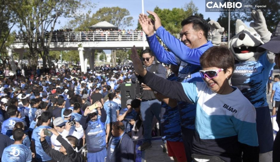 Celebra BUAP su tradicional Carrera Universitaria 2024