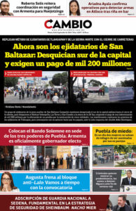 Epaper: Ahora son los ejidatarios de San Baltazar: Desquician sur de la capital y exigen un pago de mil 200 millones