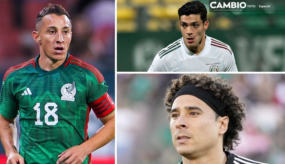 ¡Confirmado! En suelo poblano regresan a la Selección Andrés Guardado, Memo Ochoa y Raúl Jiménez