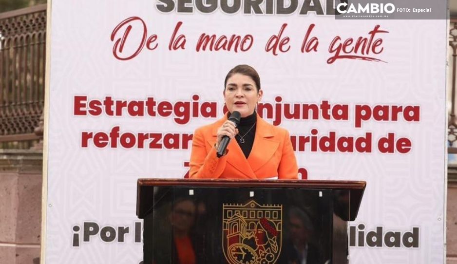 Refuerza Bety Sánchez seguridad en Zacatlán; arriban elementos de la Semar