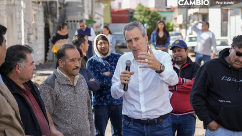 Pepe Chedraui construirá colector pluvial en la colonia Nuevo Paraíso