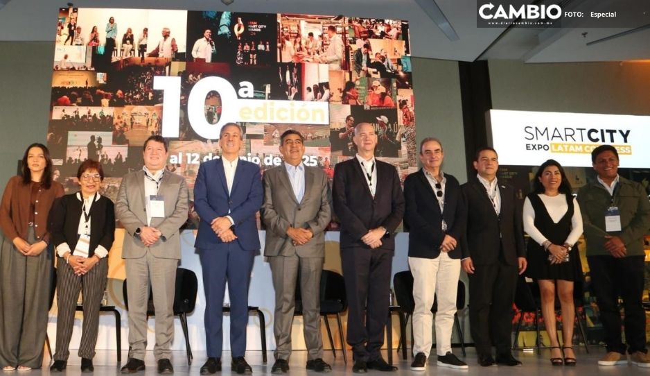 Presentan Sergio Salomón y Pepe Chedraui décima edición del Smart City Expo Latam Congress 2025