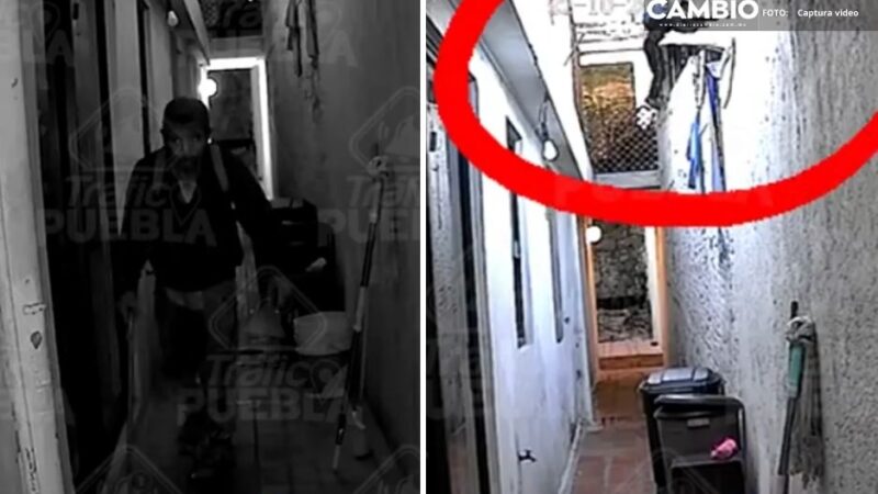 VIDEO: Supuesto discapacitado salta la barda de restaurante Sofrito en La Paz para robar