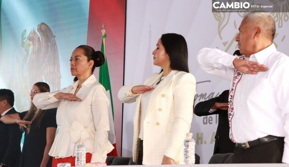 Por segunda vez, Ariadna Ayala toma protesta como alcaldesa electa en Atlixco