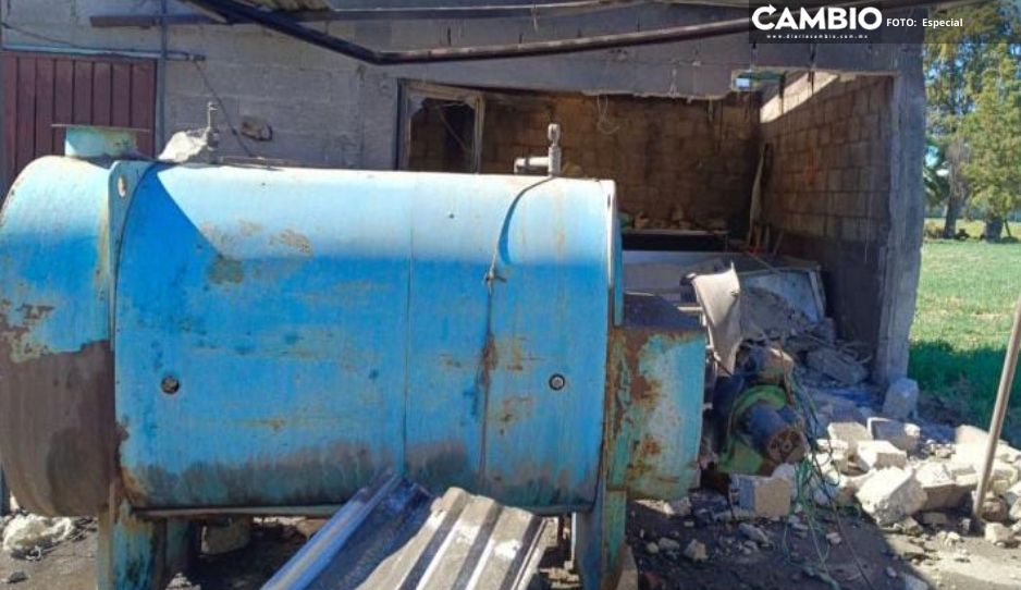 Explosión de caldera en quesería deja un muerto en Tecamachalco
