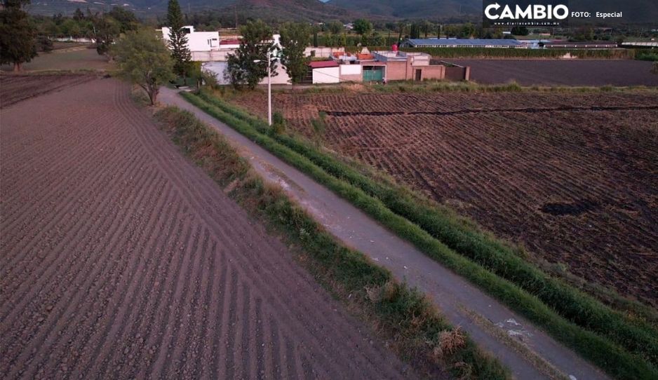Impulsa Ariadna Ayala rehabilitación de caminos agrícolas en Atlixco