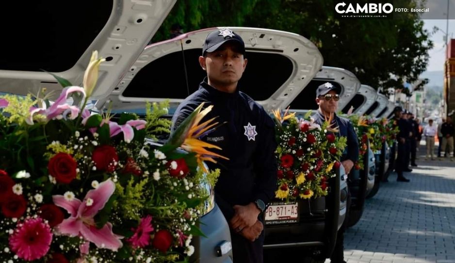 “Es un orgullo ver cómo se fortalece la seguridad en Tecamachalco”: Andrés Villegas celebra adquisición de patrullas (VIDEO)