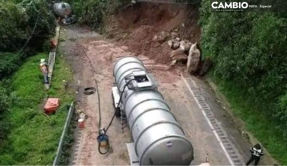 A dos semanas del cierre, continúa sin fecha de reapertura la autopista Puebla-Orizaba tras deslave