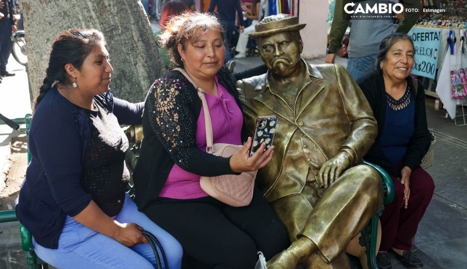 Estatua de Capulina en el Centro Histórico ¿Ya la conocías?