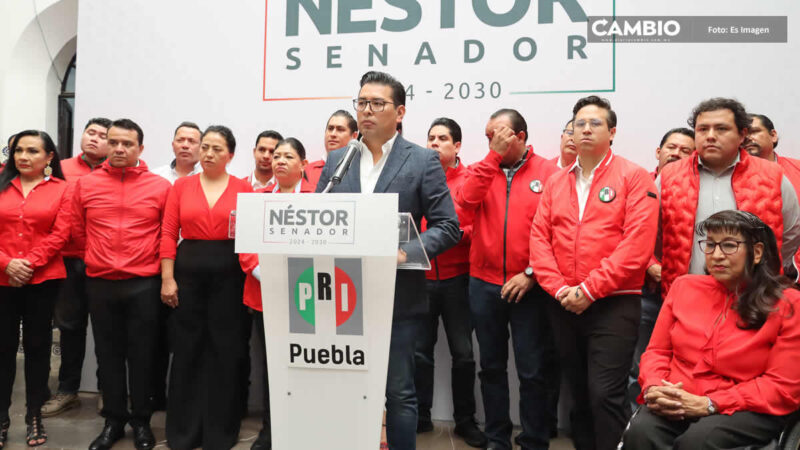PRI apoyará iniciativa de Armenta para devolver fuero a los diputados locales: Néstor Camarillo