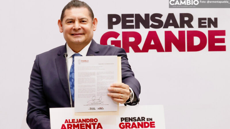 No toleraremos abusos ni desvíos: Armenta en carta a próximos funcionarios