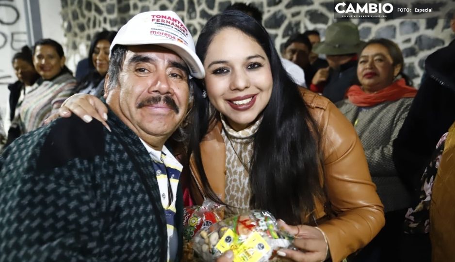 En arranque del Festival “Cholula Navideña”, Tonantzin visita 13 juntas auxiliares