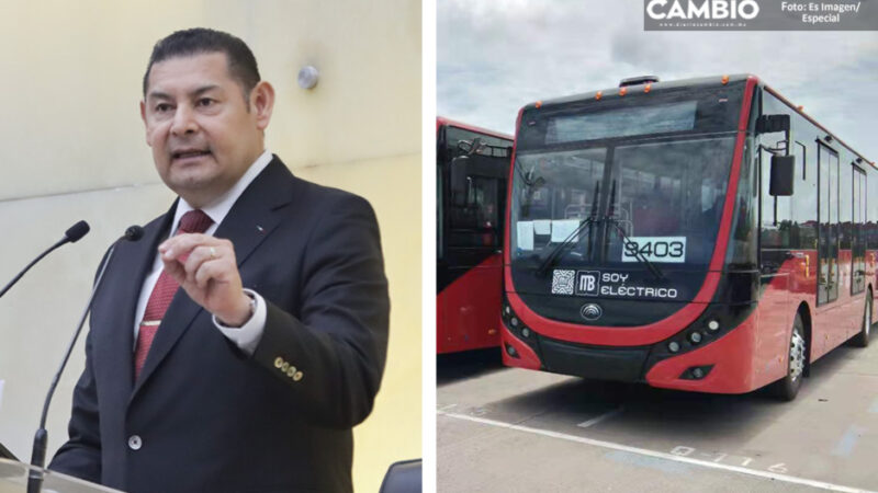 Vamos por transición del transporte de combustión por eléctrico en Puebla: Armenta