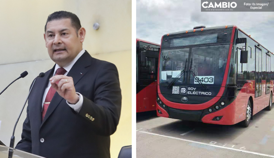 Vamos por transición del transporte de combustión por eléctrico en Puebla: Armenta