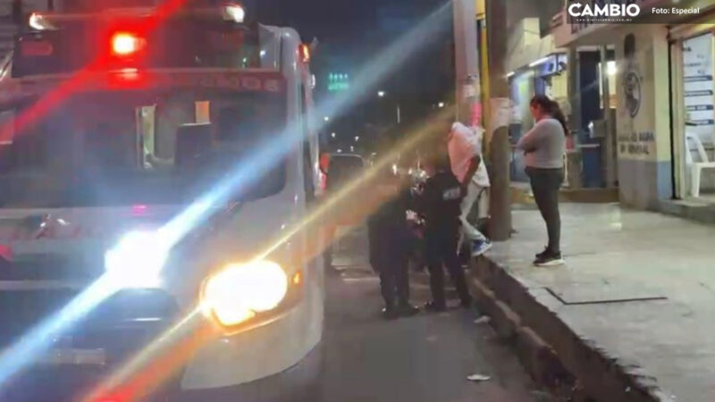 Automovilista arrolla a tres personas en Vicente Guerrero… ¡y se da a la fuga!