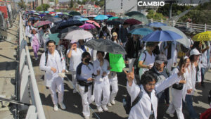 Estudiantes de la BUAP perfilan cierre del bulevar Valsequillo
