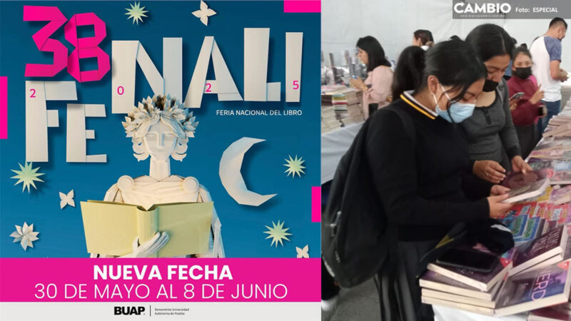 BUAP confirma Feria Nacional del Libro BUAP (FENALI): estas son las fechas