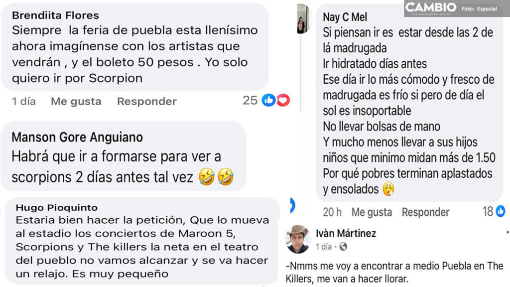 Comentarios Feria de Puebla