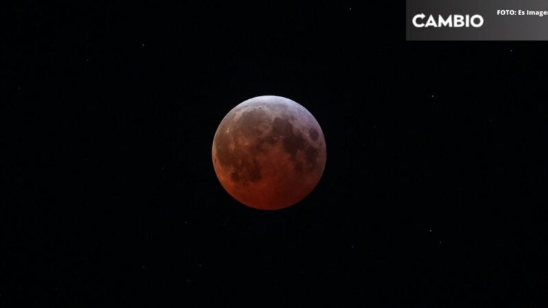 FOTOS: Así se vio el espectacular eclipse lunar en Puebla