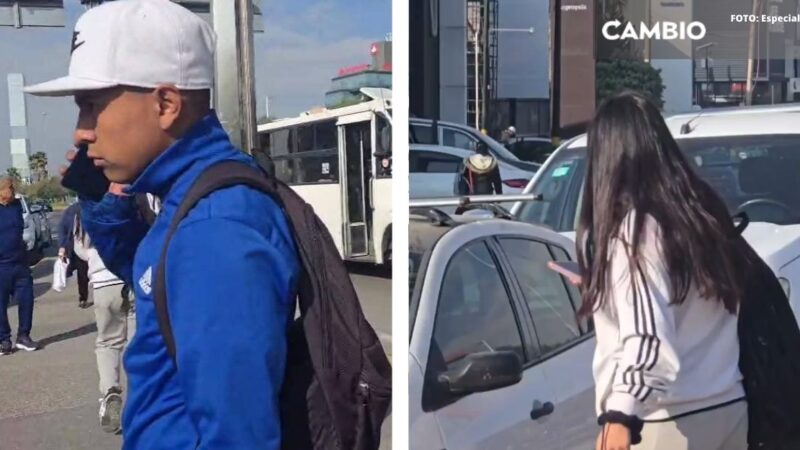 ¡Cuidado! Captan a ladrones robando celulares en la Ruta Angelópolis sobre Vía Atlixcáyotl