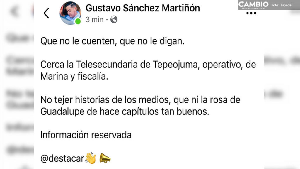Publicación de Facebook