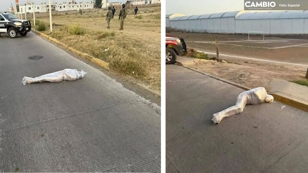 Cuerpos emplayados en Cuautlancingo podrían ser narcomenudistas desaparecidos de Coronango