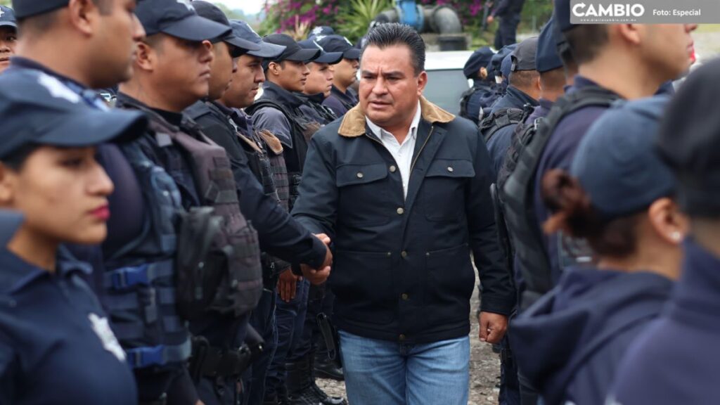 Elementos policiales de Xicotepec