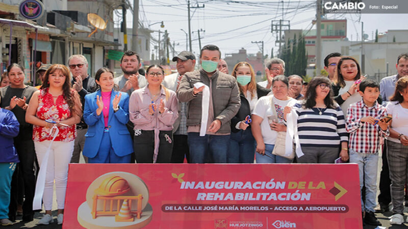 Gobierno de Roberto Solís moderniza acceso vial a aeropuerto en Huejotzingo (1)
