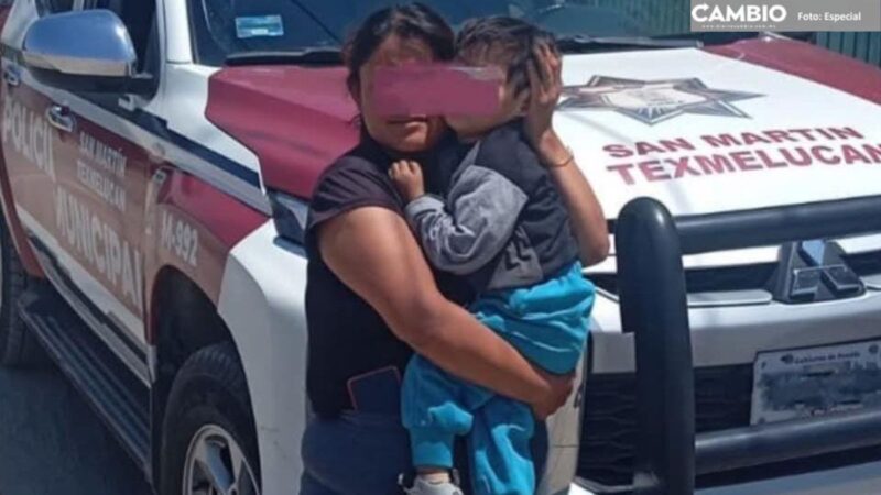 Recuperan a menor sustraído del domicilio de la madre en Texmelucan