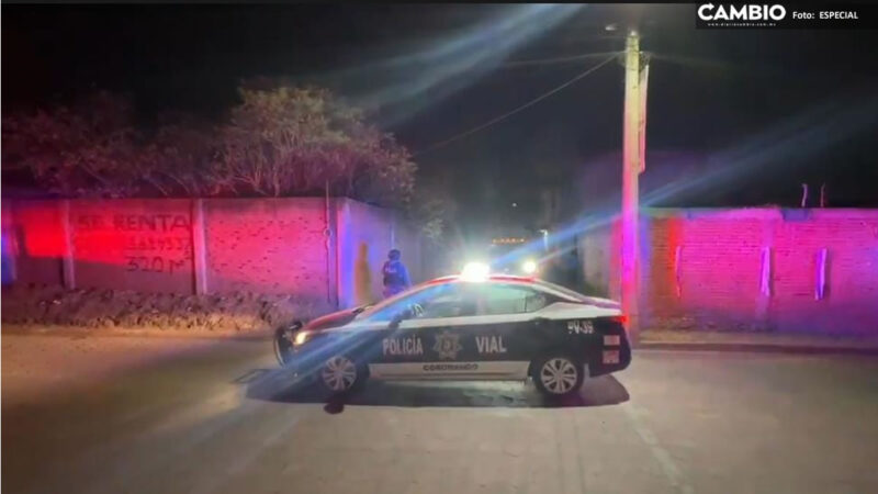 Accidente vial termina en persecución policíaca en Cuautlancingo
