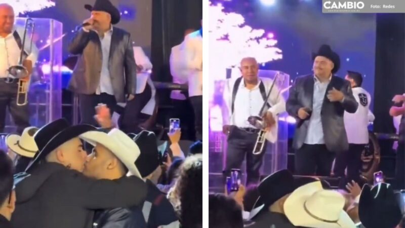 Chuy Lizárraga se escandaliza por ver pareja de chicos gay en concierto (VIDEO)