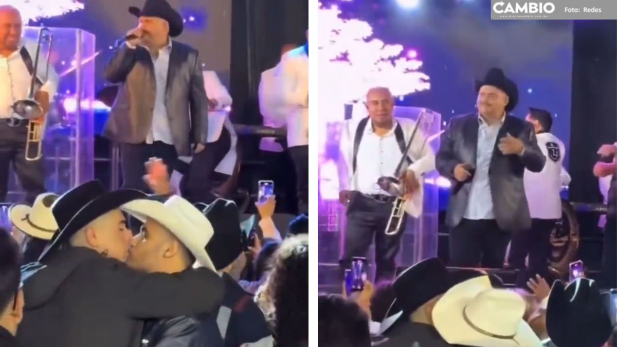 Chuy Lizárraga se escandaliza por ver pareja de chicos gay en concierto (VIDEO)