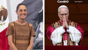 Sheinbaum felicita al papa León XIV y anuncia invitación para visitar México