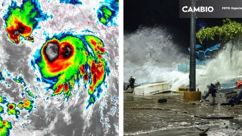 Huracán Erick impacta tierra como categoría 4 y deja severos daños en costas del Pacífico mexicano