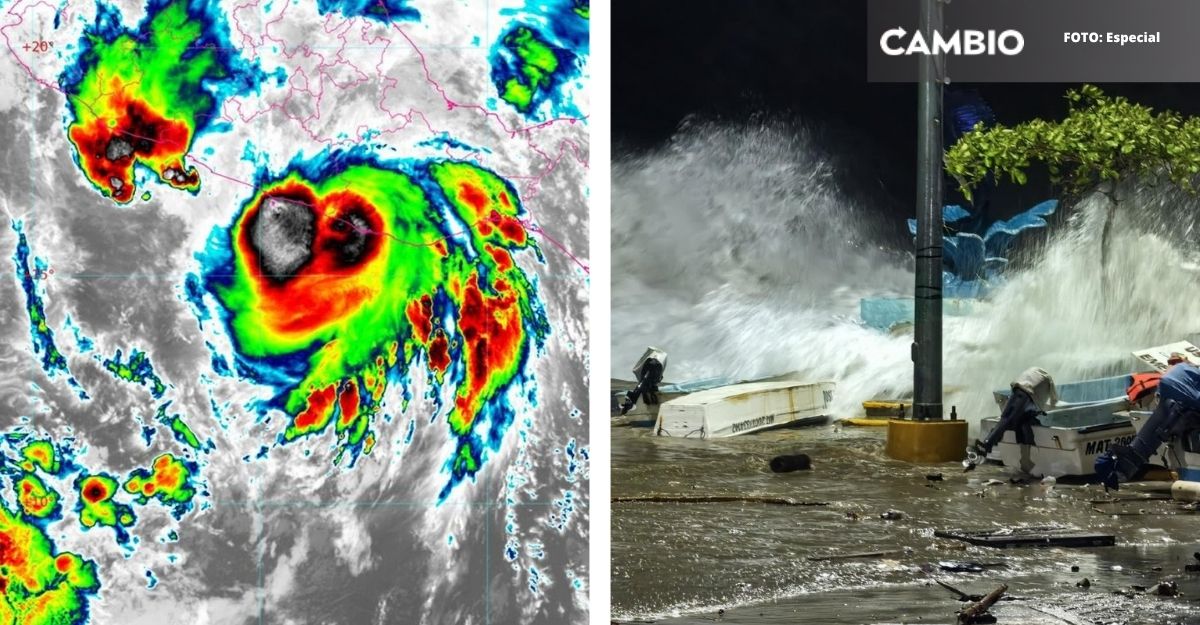 Huracán Erick impacta tierra como categoría 4 y deja severos daños en costas del Pacífico mexicano