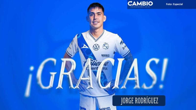 Siguen las bajas en el Club Puebla: El defensa Jorge Rodríguez se va con Ferrrareis al Atlas