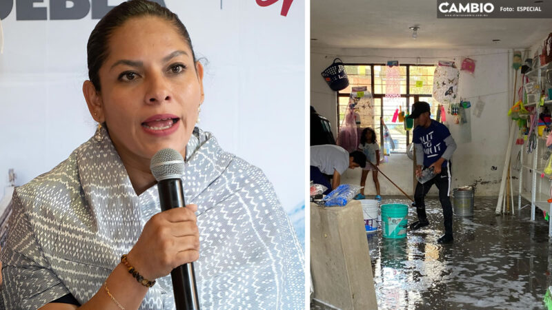 Desbordamiento del río Zapatero fue por descargas clandestinas de escombros: Lupita Cuautle