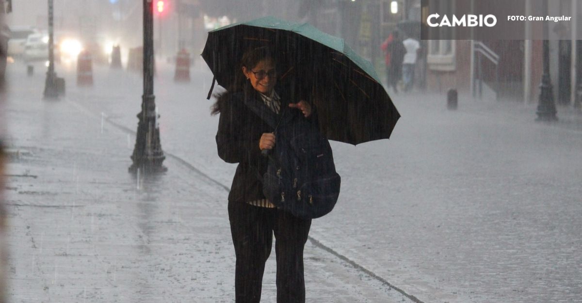 Así estará el clima este sábado 4 de octubre en Puebla: prepara abrigo y paraguas